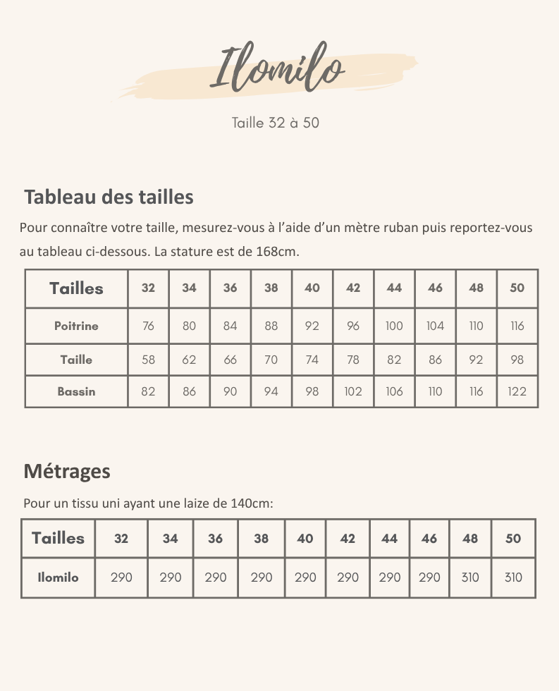 Guide des tailles