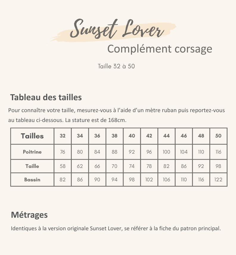 Guide des tailles